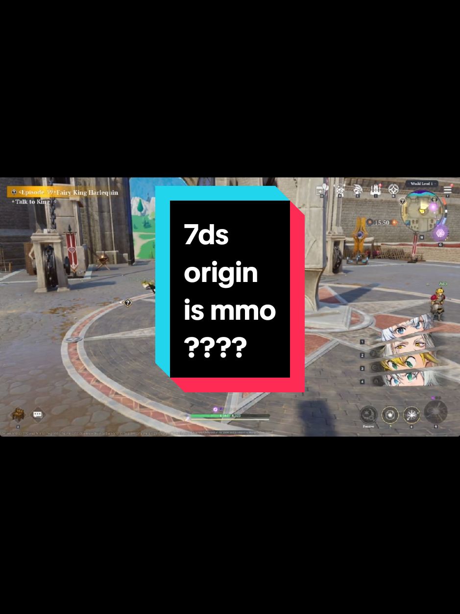 7ds origin is mmo???? so many player in my world despite not inviting anyone lmaooo this game gonna be good more fun to play with friends 🔥🔥🔥🔥 #fyp #7dsorigin #7ds_grand_cross #openworld #GenshinImpact #wutheringwaves 