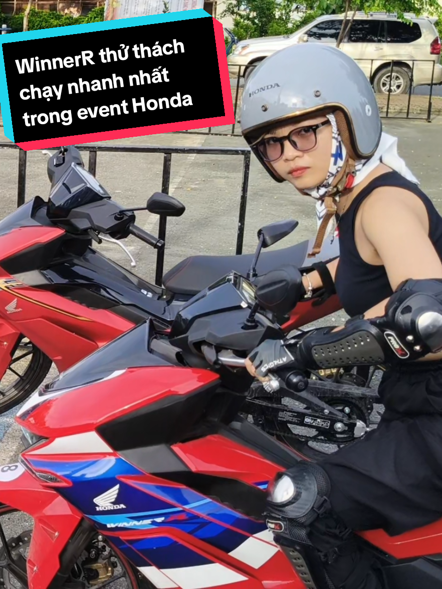 Còn chờ ngày Winner R vô sân 2 cua chơi thôi bữa giờ gymkhana cũng hay ho phết 😋 #xuhuong #honda  #WinnerR #hondavietnam  #HondaSportyZone 