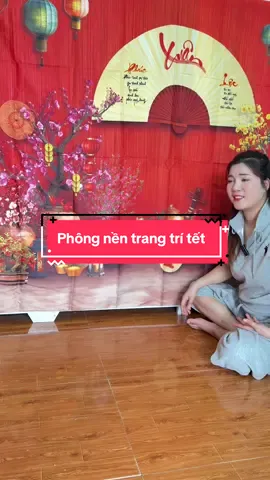 Trang trí tết đơn giản quá các bác ơi #phongnen #phongnentet #phongnentrangtritet 