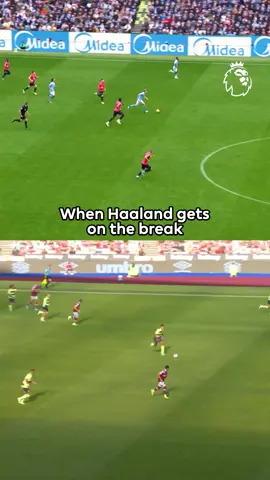 Good luck stopping Erling Haaland 👋 #PremierLeague 