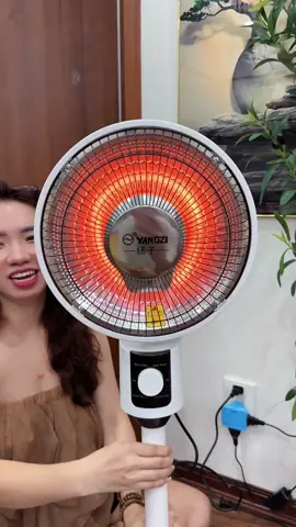 Quạt sưởi gốm 2 mức nhiệt - An Toàn #xuhuong #quatsuoicongnghegom #huyenhomhinh365 