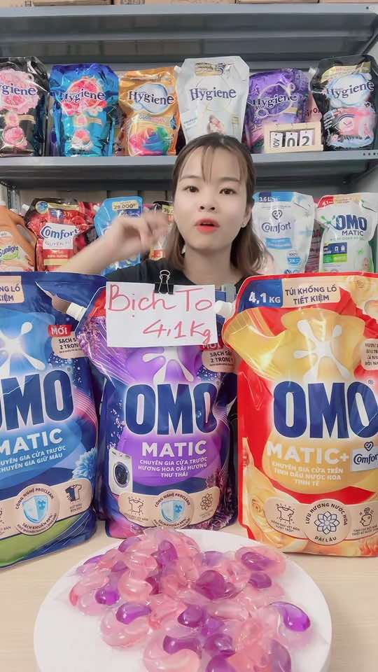 Nước giặt Omo matic#Thynhacua #omo #nuocgiat #nuocgiatxa #xuhuong 