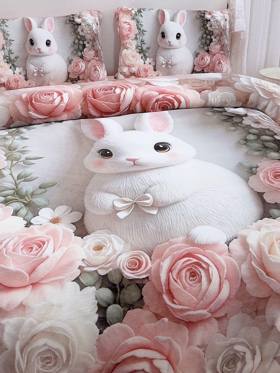 bộ chăn ga gối ni nhung cao cấp #changagoi #changagoininhung #xuhuongtiktok #xuhuong 