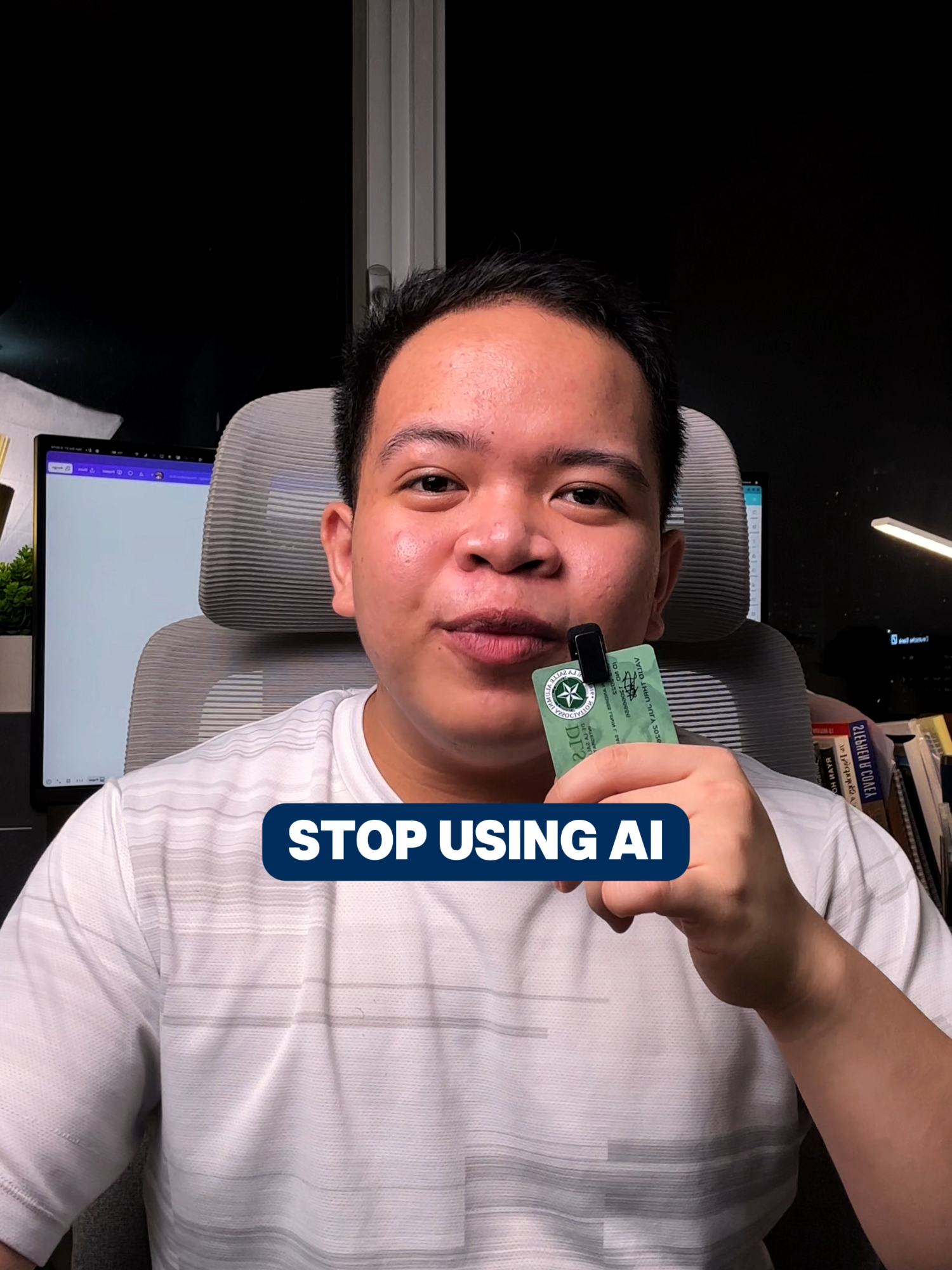 stop using ai to make yourself dumber! ai is really good at a lot of stuff, but there's a lot of stuff that it's far worse at. don't use ai to lie, to cheat, to be a fraud, and definitely don't use ai to harm other people. so many people are not yet aware of its' existence (and power), and it's our responsibility to use it for good. use ai responsibly! #ai #softwareengineer #techtok #techtips #techph