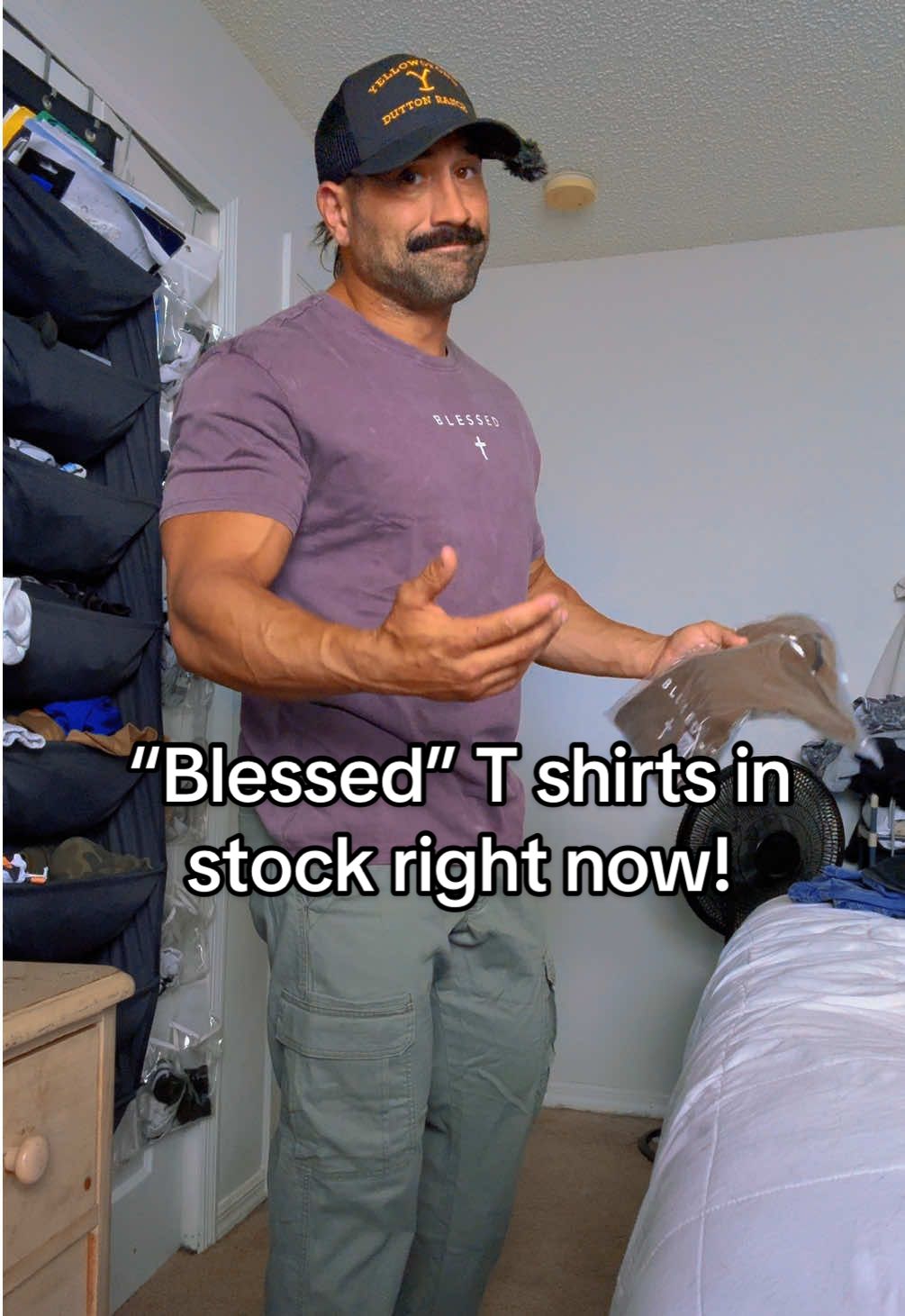 Lightweight, breathable material for the perfect fall fit.🍁 #falloutfits #blessed #tshirt 