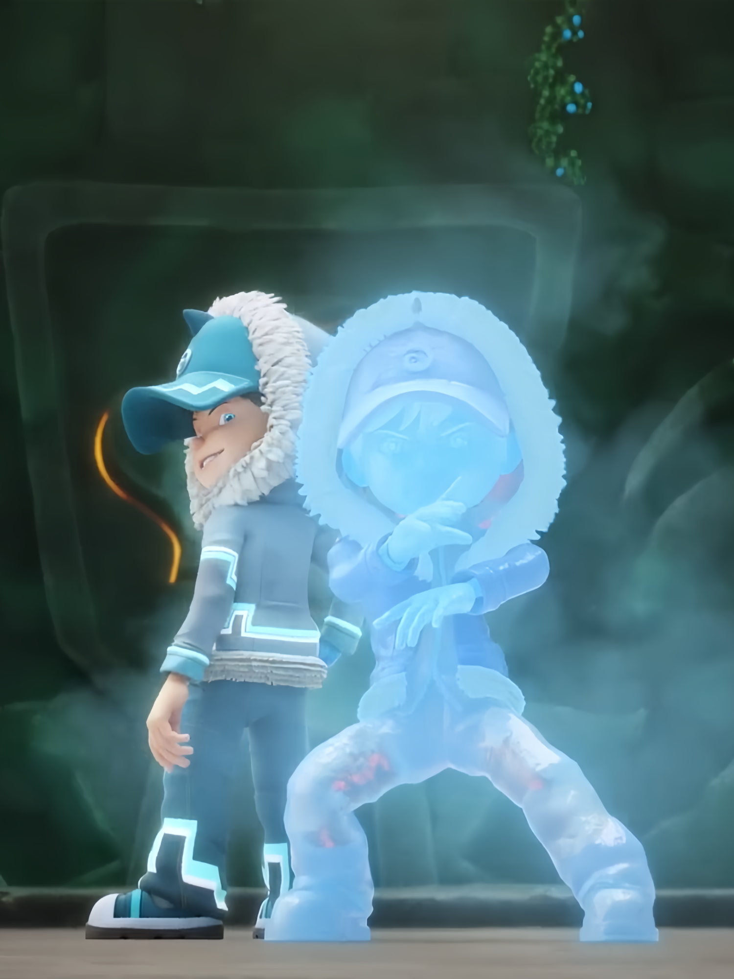 pesona oboy ice😋🥶 request jj? comment yaa #monsta #boboiboyice #boboiboybaraju #boboiboyice❄️❄️ #fyp