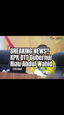 BREAKING NEWS‼️ KPK OTT Gubernur Riau Abdul Wahid Komisi Pemberantasan Korupsi kembali melakukan operasi tangkap tangan di Riau, Senin 3 November 2025. Dalam operasi senyap ini, Gubernur Riau Abdul Wahid berhasil diamankan bersama beberapa orang lainnya. Wakil Ketua KPK, Fitroh Rohcahyanto, membenarkan penangkapan ini, tapi belum menjelaskan siapa saja yang ikut diamankan dan terkait kasus apa. Sesuai prosedur, mereka semua akan dibawa ke Gedung Merah Putih KPK di Jakarta untuk menjalani pemeriksaan intensif. Operasi senyap ini kembali jadi sorotan publik.”Apakah ini akan membuka kasus besar baru di Riau? Menurut kamu, apa kasus yang bikin Gubernur Riau sampai kena OTT? Tulis pendapatmu di komentar ya. Baca selengkapnya di goriau.com https://www.goriau.com/berita/baca/kpk-tangkap-tangan-gubernur-riau-abdul-wahid-lewat-operasi-senyap.html #breakingnews #kpk ##pekanbaru #riau #abdulwahid 