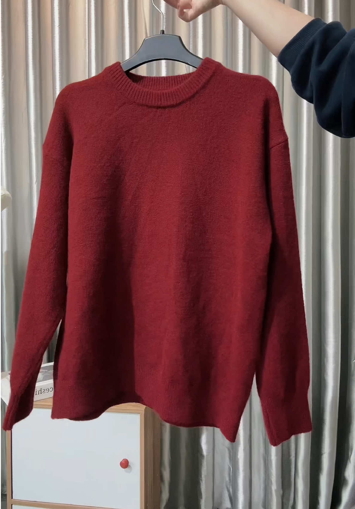 Áo len cổ tròn chất len #xuhuongtiktok #xuhuong #fyp 