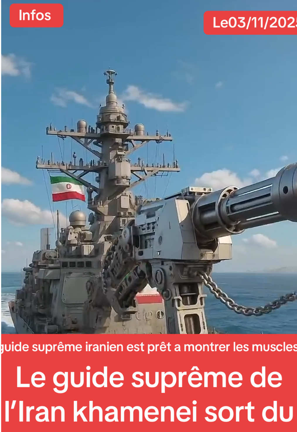 Iran , usa , le guide suprême iranien Khamenei sort du silence , son gouvernement faits les essaie nucléaires sans autorisation de Donald trump #iran #khamenei #actualite #franceinfos #paris 