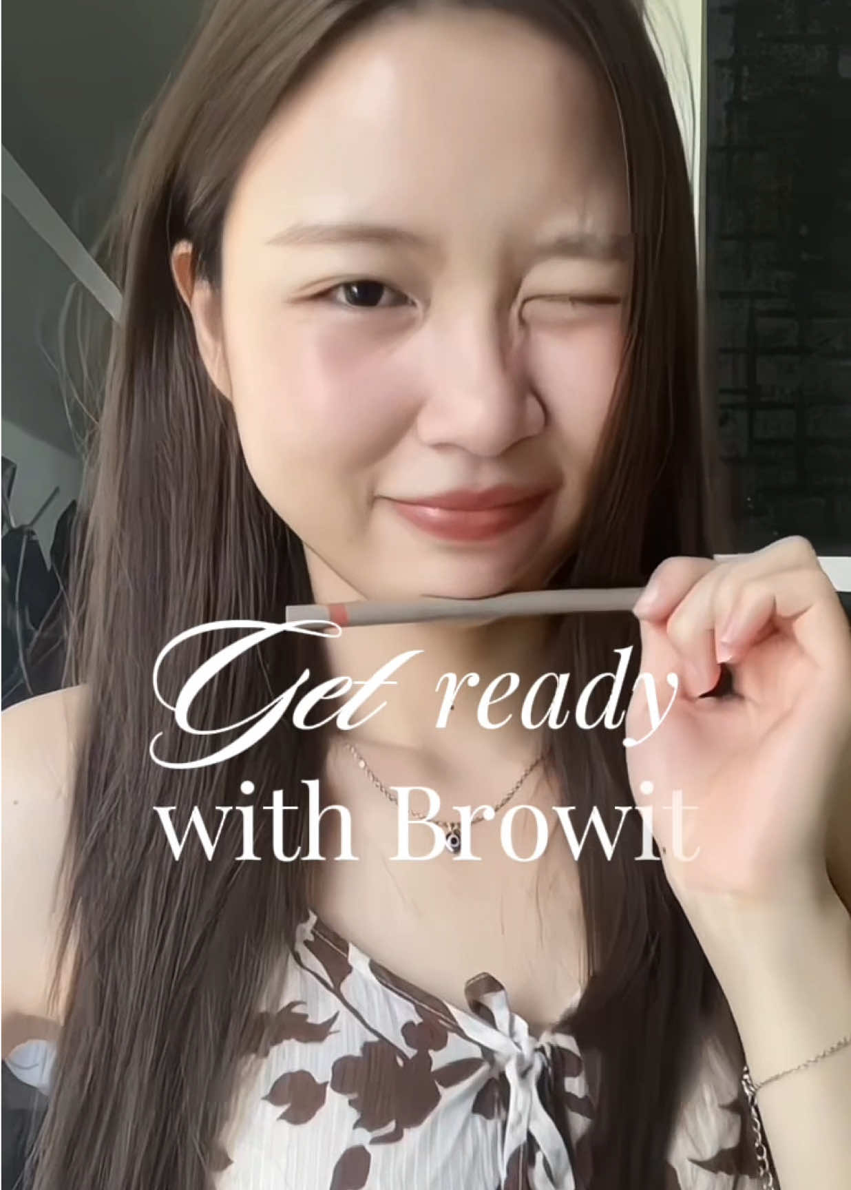 Get ready with @Browit By Nongchat #browitbynongchat #browit #ถ้าน้องฉัตรเลือกต้องดีที่สุด #งานคิ้วตาอันดับ1ต้องbrowit #EyetoLipLiner 