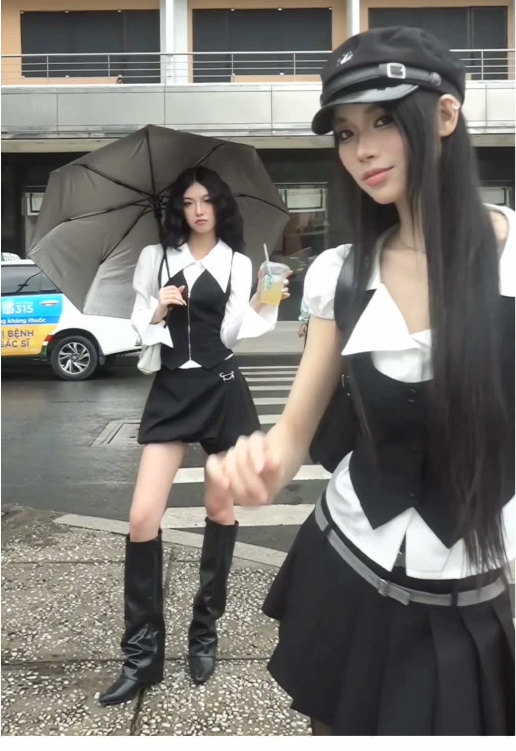 Fit check turn xyz 😂 @nienii ࿐ @tmtien  @Dalla Saigon  #myoutfit #tiktokfinds #lenxuhuongtiktok #fyp #aothudong 