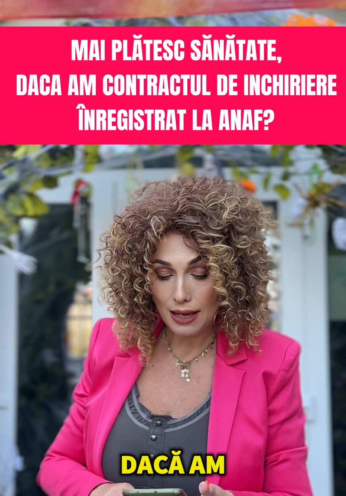 MAI PLĂTESC SĂNĂTATE, DACA AM CONTRACTUL DE INCHIRIERE ESTE ÎNREGISTRAT LA ANAF? #ANAF #chirie #sanatate #forfuture #inf 