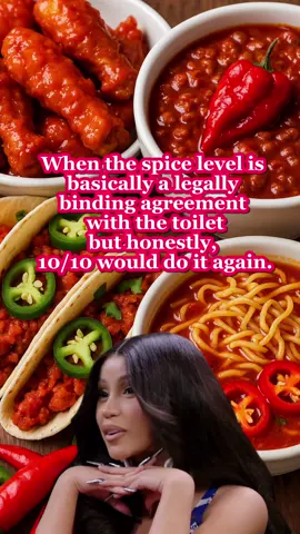 mood: enjoying the food, fully aware I’ll be fighting for my life in 3–5 business hours. #spicyfood #Meme 