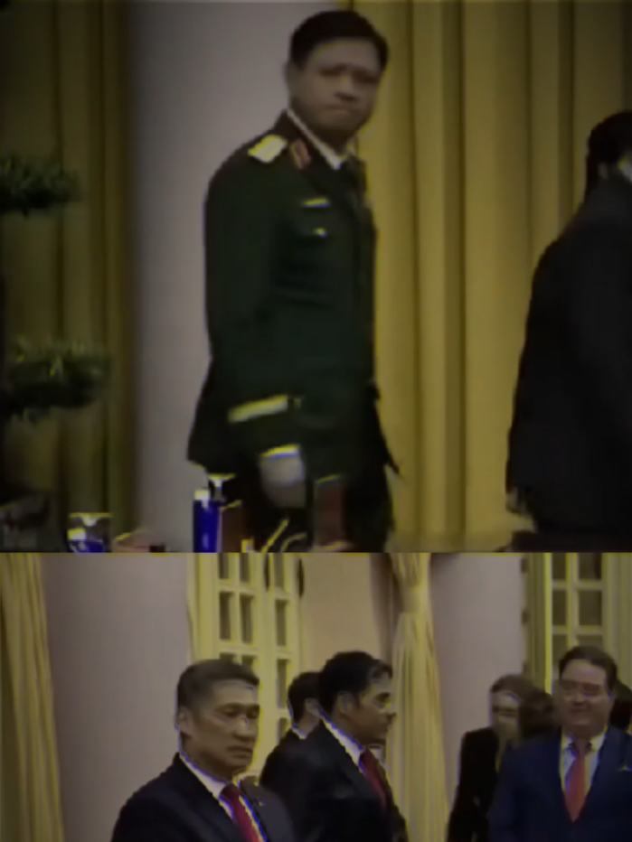 ánh mắt của bác Thượng Tướng Nguyễn Trường Thắng Thứ trưởng BQP dành cho Đại tá Hùng Cao sĩ quan Hải Quân Hoa Kỳ#botruongboquocphong#nguyentruongthang#quandoinha ndanvietnam#bodoicuho#qdndvn