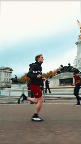 Running is the best feeling 