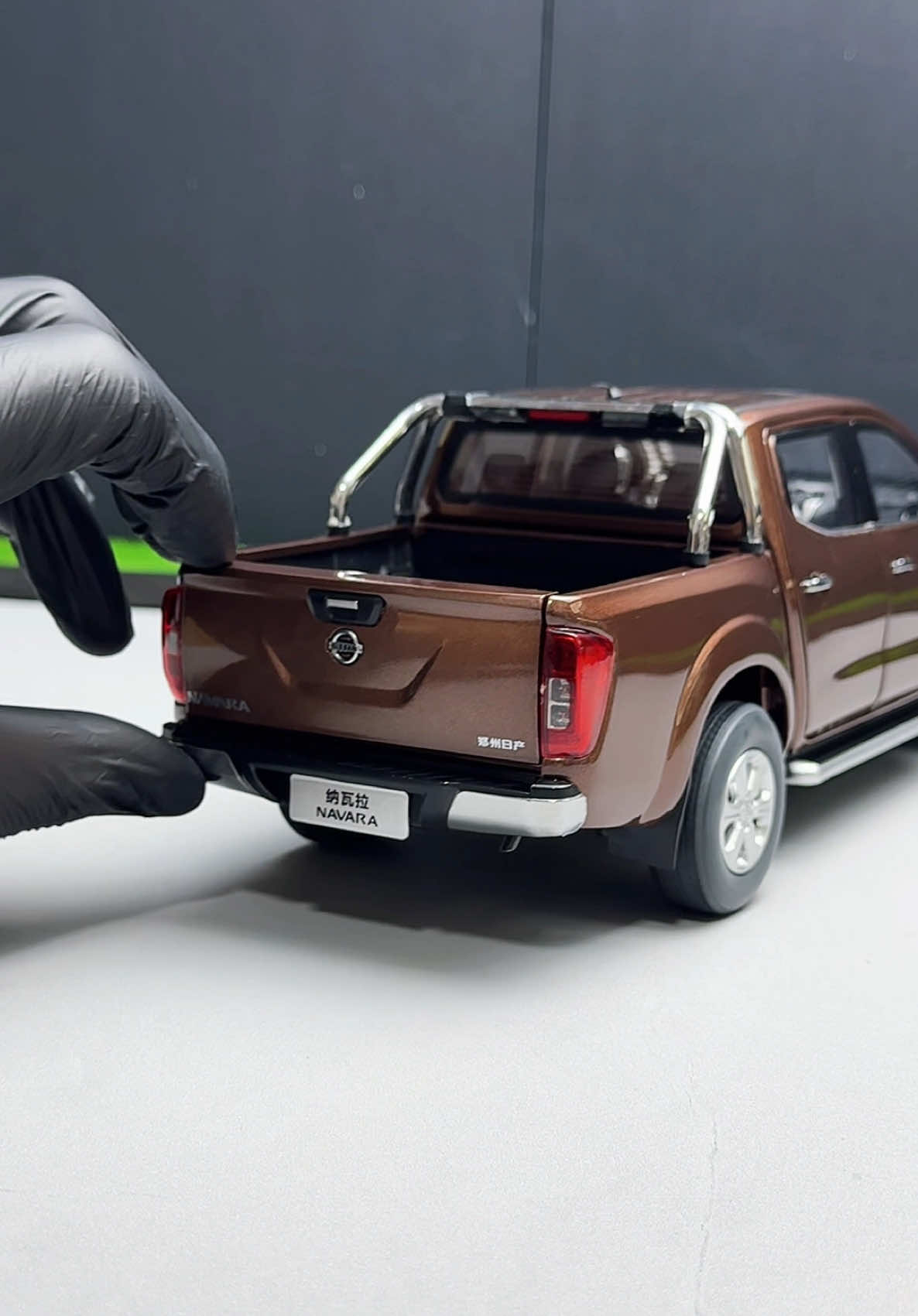 Unboxing Nissan Navara Model Car #car #diecastcars #nissan #viralvideo #fypage 