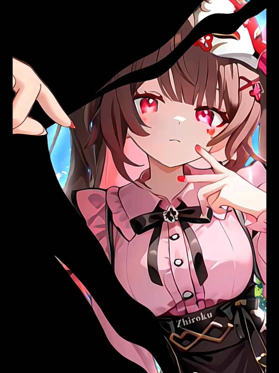 Sparkle Amole wallpaper 🔥🖤      save wallpaper in my bio 🔗  #sparklehonkaistarrail #amoledwallpaper #wallpaperlive #HonkaiStarRail #livewallpaper4k 