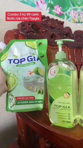 Combo 3 ký nước rửa chén Topgia #xuhuong #nuocruachentopgia #nrc #nuocruachen #xuhuongtiktok  @ngocthaovy68 