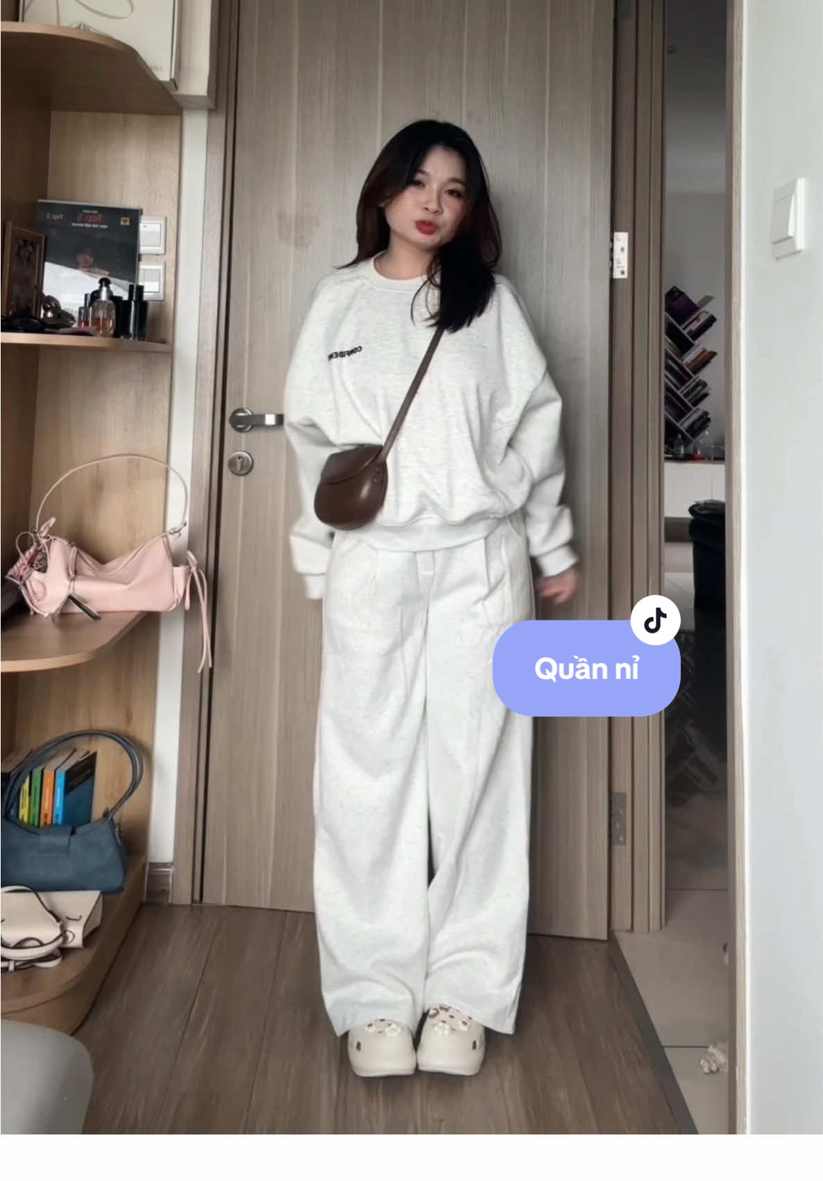 Đùi to vẫn bon chen được nhé #sanvan72 #outfit #myoutfit #quanni #quanniongsuong 