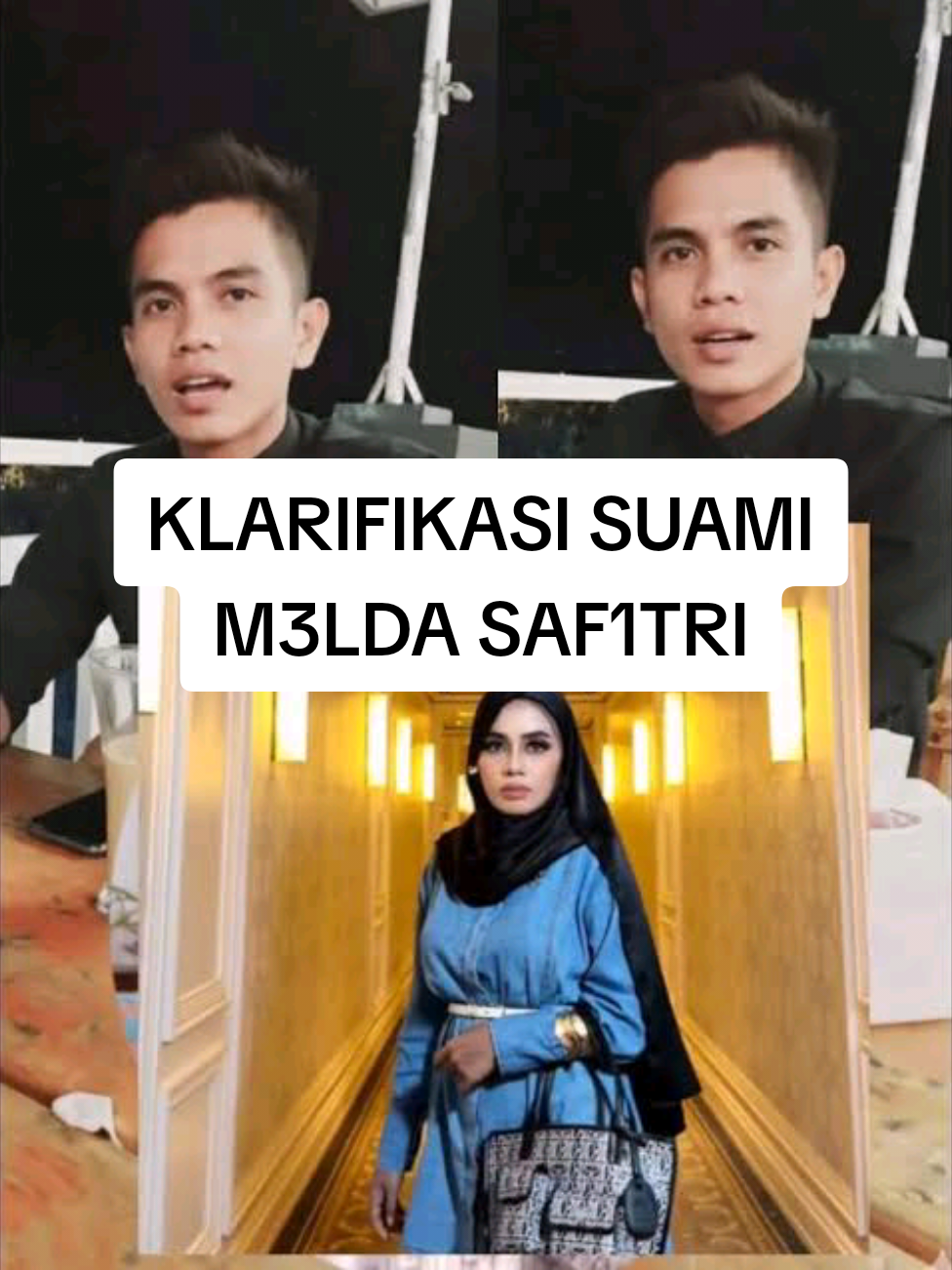 bisa gitu ya #beritaviral #meldasafitri #klarifikasi #suamimelda