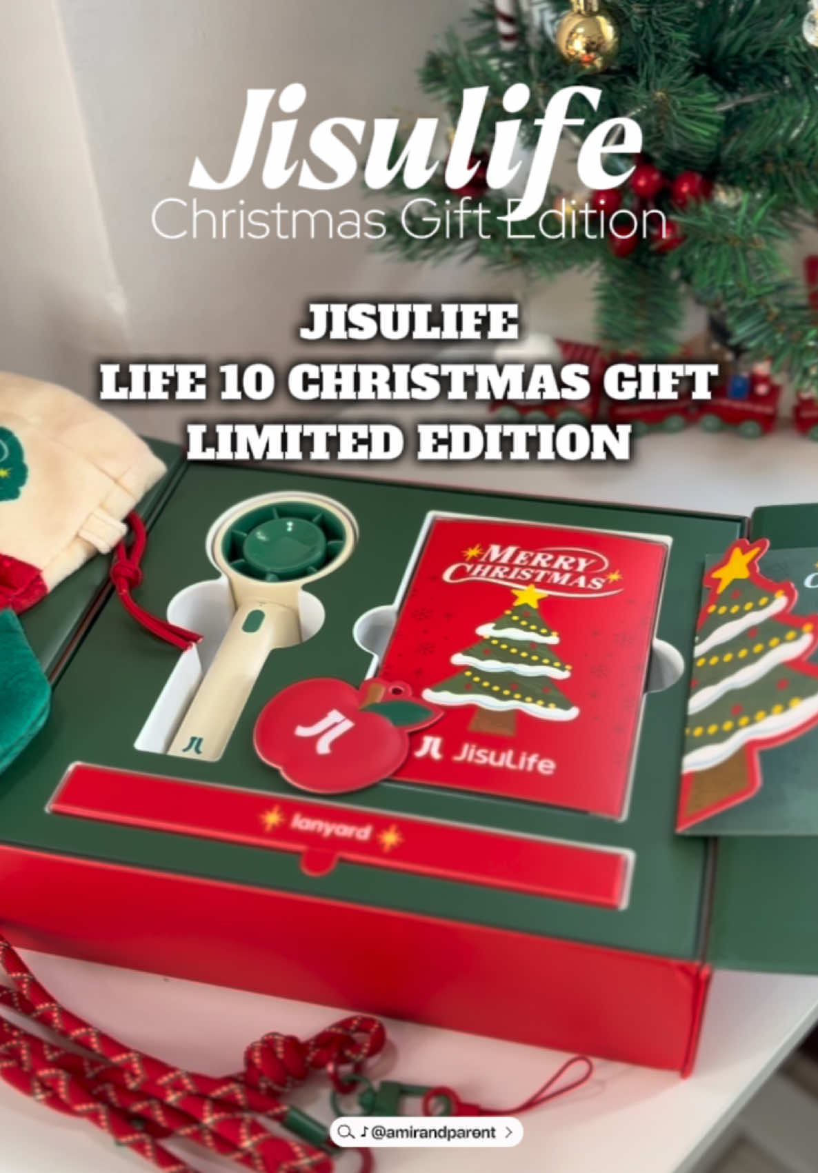 Eto na, may Christmas Gift set na ang Life 10 ni Jisulife. Ganda ng packaging @Jisulife-PH #Jisulife #JisulifeLife10 #YourFirstJisulife #ChristmasGiftIdeas #BerMonths 