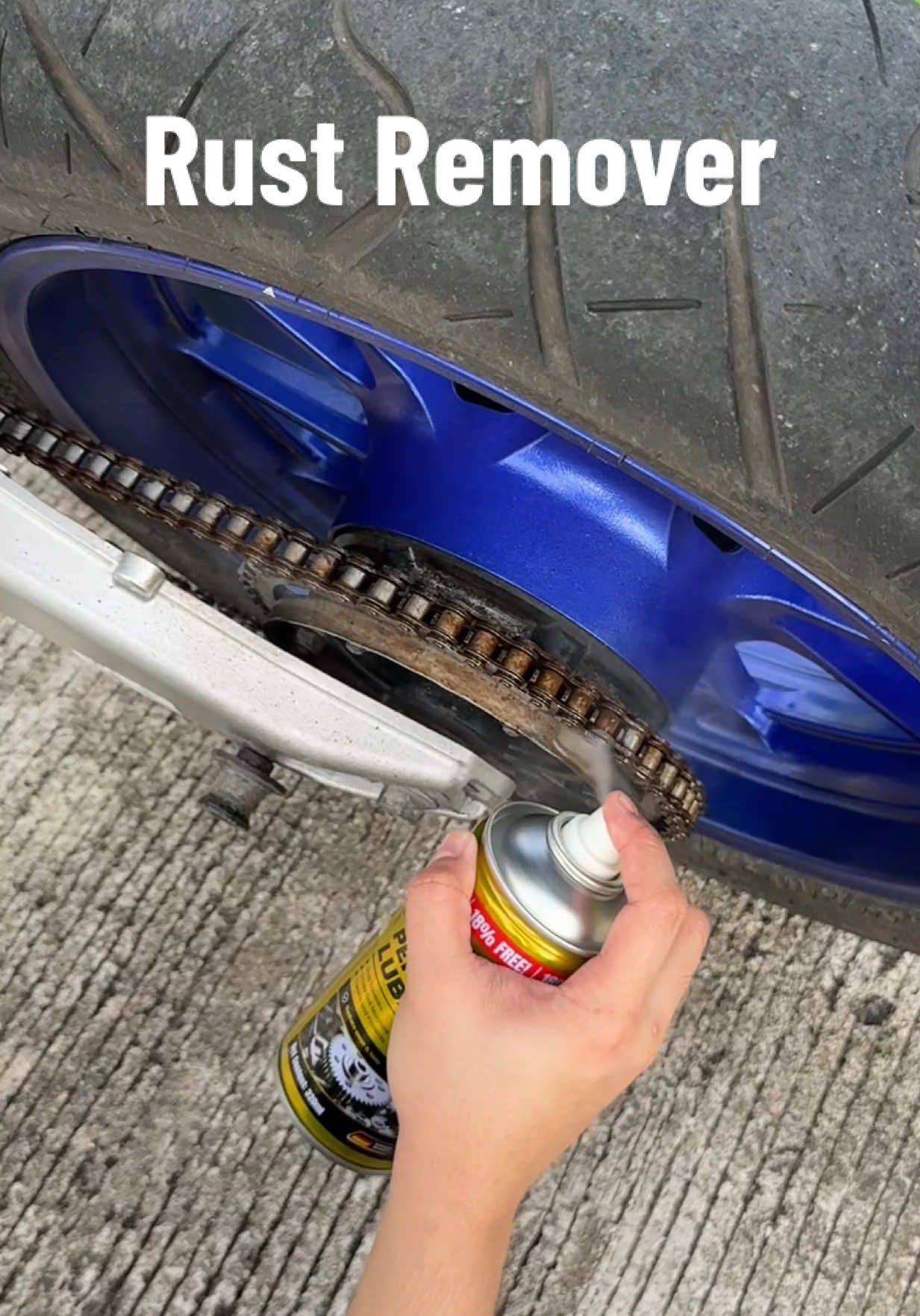 Bilis maka tanggal ng kalawang to👌. RUST REMOVER. #rustremover #rustremoverspray #marshrustremover #antirust #antirustspray 