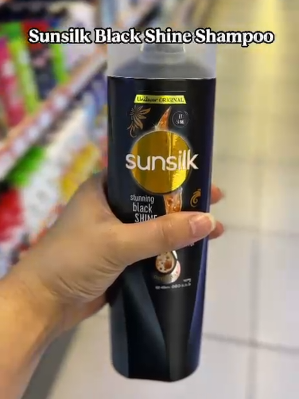 No one: Me: Looking for the secret to my Glass Shine hair 😌 [Sunsilk, Sunsilk Black Shine, Glass Shine, Shampoo]