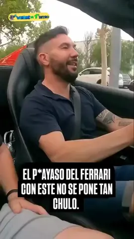 Un pasayo en su Ferrari!! #ferrari #catalan #viral 