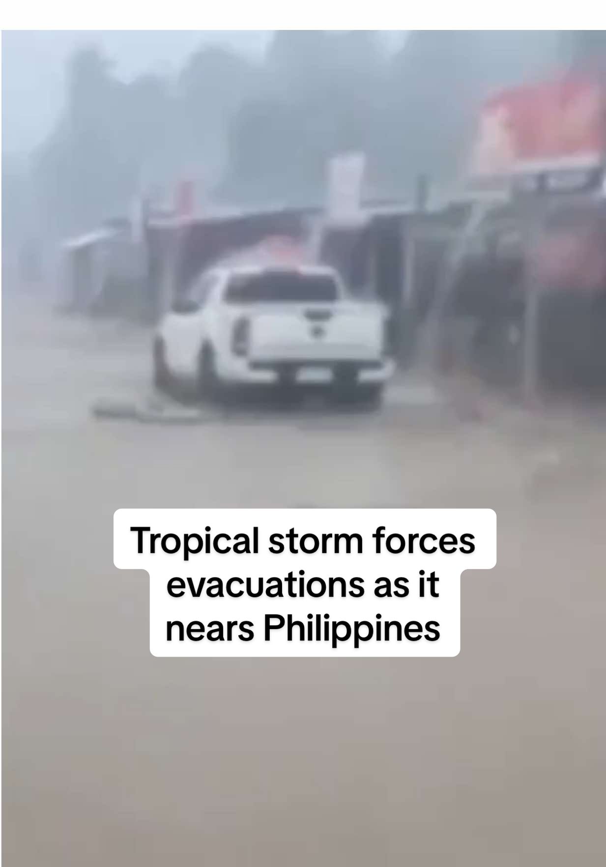 Tropical Storm Kalmaegi intensified as it moved closer to the Philippines' eastern coast, prompting precautionary evacuations in coastal and low-lying communities. #philippines #storm #kalmaegi #evacuation