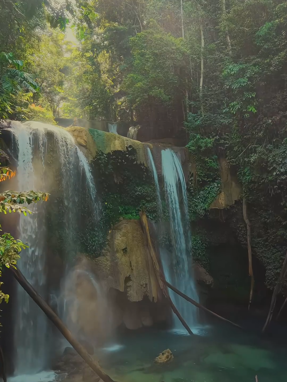 Air Terjun Laumarang, Luwuk Banggai, Sulawesi Tengah  #luwukbanggai #banggai #airterjunlaumarang #fyp #fypage 