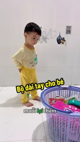 Bộ tay dài thun lạnh Minky Mom – mát da, thấm hút tốt, vừa giữ ấm vừa chống muỗi cho bé, mẫu nào cũng cưng xỉu luôn nha! 🥰👕 #quanaotreem#quanaymom #xuongx #zocoby”#dodaitaychobe 