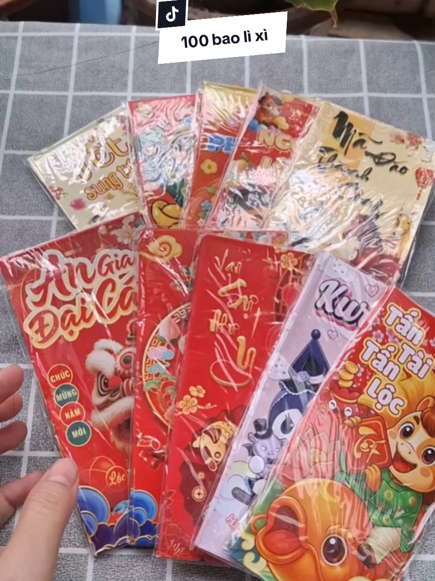 100 bao lì xì 40 cành miễn ship tận nhà#taphoamexuka #tet #baolixi #viral #xuhuong 