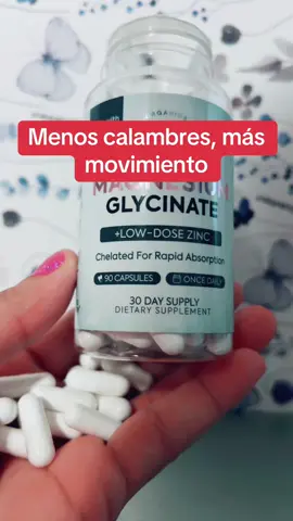 Menos calambres, más movimiento. #MúsculosFuertes #Circulación #SaludNatural #MagnesioYZinc 