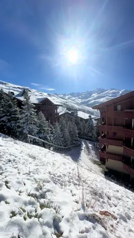 Bon lundi matin à tous ❄️❤️ Good Monday morning everyone ❄️❤️ #lesmenuires 