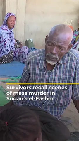 Survivors of a paramilitary assault on el-fasher in Sudan have spoken of the horrors they encountered. Fighters from the rapid Support Forces have been accused of committing war crimes, including mass murder and rape. These are the stories of some of those who survived. #news #Sudan