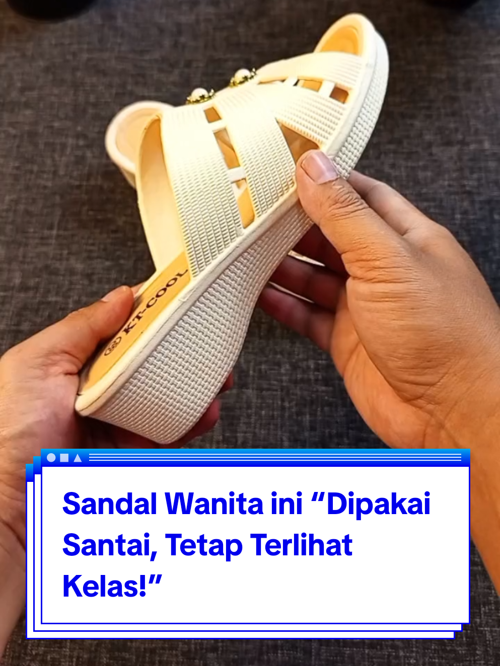 Sandal wanita wedges karet empuk dan tinggi elegan buat lebaran terbaru 2026 model Korea style, mewah elegan, high heels, cocok buat ibu-ibu yang elegan kualitas ori branded Disclaimer : harga bisa berubah sewaktu-waktu, makanya buruan check out sebelum harga kembali normal #fyp #sandalwanita #sandalwedges #sandalkaret #sandalantislip 