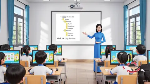 Video bài 5: Thao tác với tệp và thư mục ( T2)  #giaovientieuhoc #giaovien #bp_tiktok #videoai 