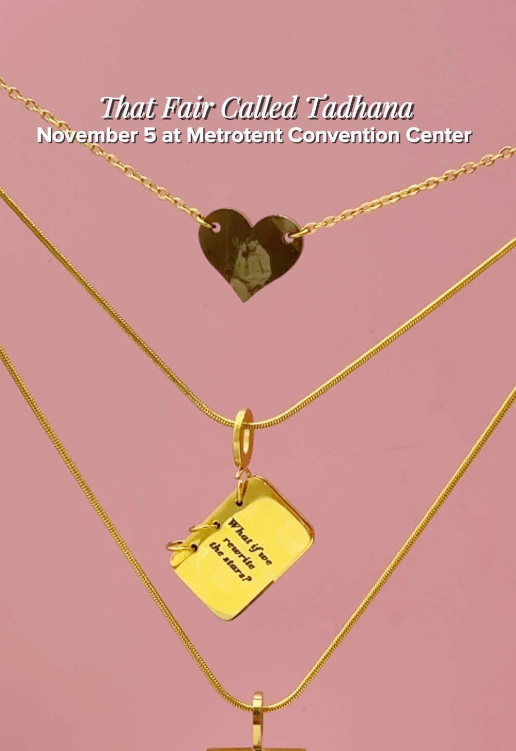 What if we rewrite the stars? 🙈💕✨ Get this WillCa inspired necklace exclusive at That Fair Called Tadhana @WILLCA OFFICIAL Fanmeet on November 5 (4pm to 10pm) at Metrotent Convention Center💖🩵 See you there, TALA Babes! 💕 #TALAbyKyla #MadeToShine #TrulyTALA 