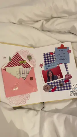 making an intro page for my new journal.  . . . #journalideas #junkjournalideas #journaling #junkjournalwithme #junkjournaling 