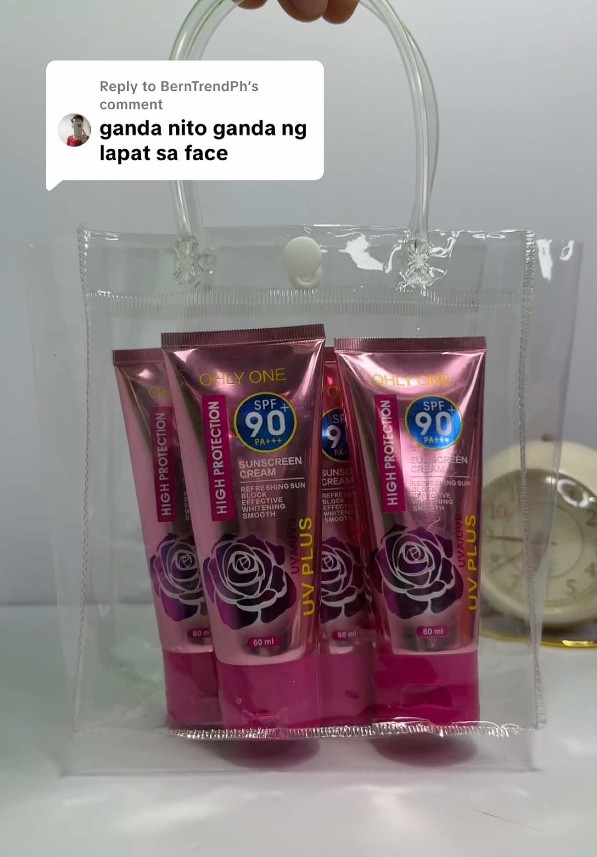 Replying to @BernTrendPh Tinted sunscreen #sunscreen #tintedsunscreeen #fyp 