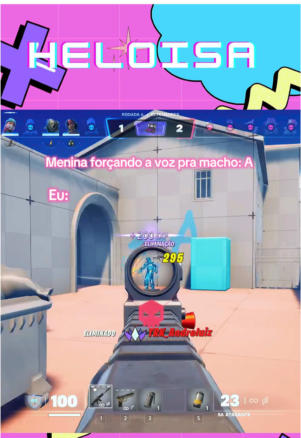 Posso te fazer uma perguntinha? 💥🔫☠️ #girlsgamer #sz #fortnite #ballistic #fyp 