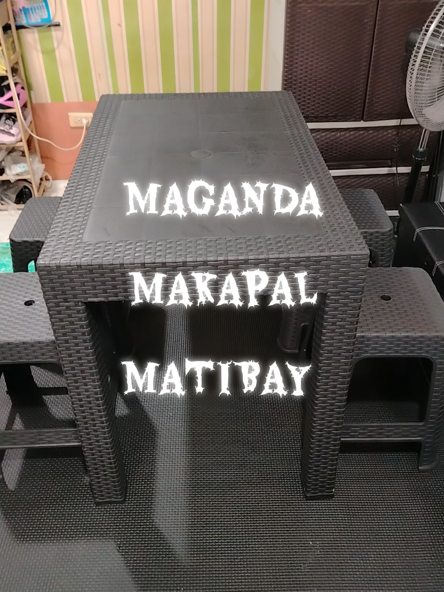 mura at quality na lamesa #rattanfurniture #durable  #diningtable #rattandiningtable  #lamesa 