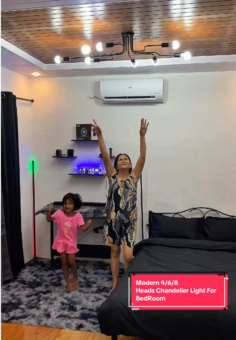 Abot saya talaga nung napa install na namin itong 8 Heads Chandelier Lights to sa Kwarto dati nakikita ko lang to sa kapitbahay sa mga video dito sa tiktok ngayon finally meron narin kami dito sa Kwarto 😊 Kahit sino mas pipiliin nalang din mag lagi sa kwarto or sa sala kung ganito ka Aesthetic yung naka install na Ceiling Lights 👌🏻 Highly recommended kaya kung dream mo din nito Lods ilalagay ko nalang yung Official Store Link nila jan sa yellow basket ko #ceilinglight #modernceilinglight #chandelier #aestheticlights #foryoupage 