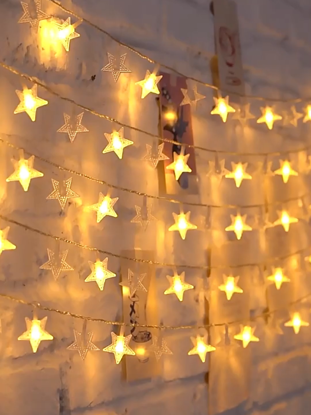 Dây đèn led ngôi sao lung linh trang trí phòng, cắm cổng usb, dài 3m và 6m. #denledngoisao #daydenledngoisao #denngoisao #denledsao #densaotrangtri 