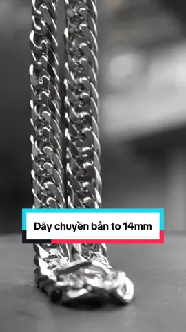 Dây chuyền Vòng cổ bản to rộng 14mm khoẻ khoắn cá tính 👆 ##daychuyen##vongco##thoitrang##outfit##ogicistore