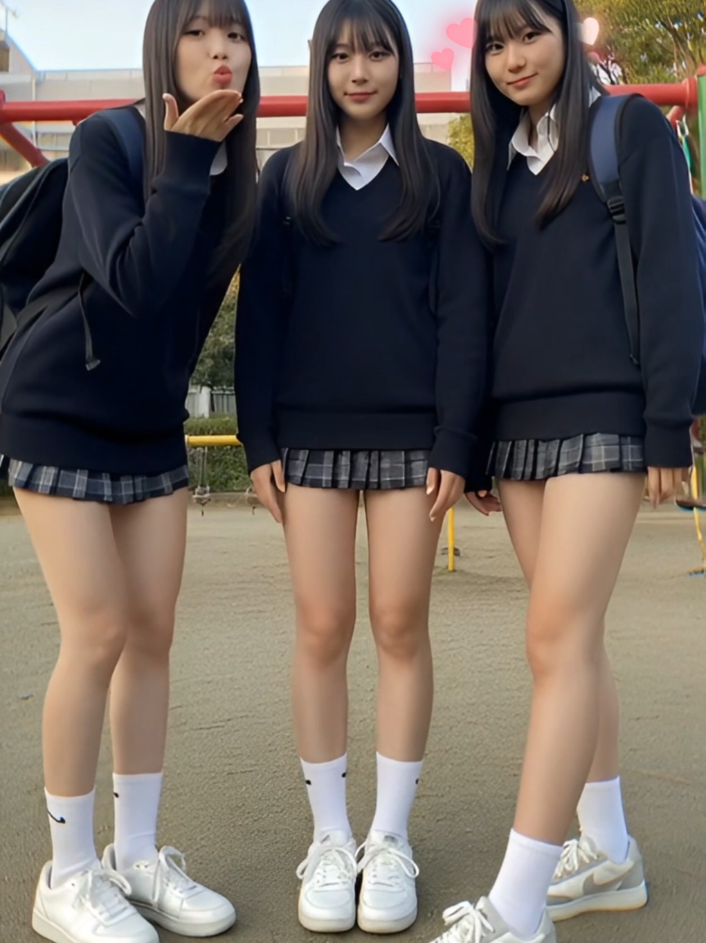 #jkブランド #grok #ai動画生成 #aiart #制服 