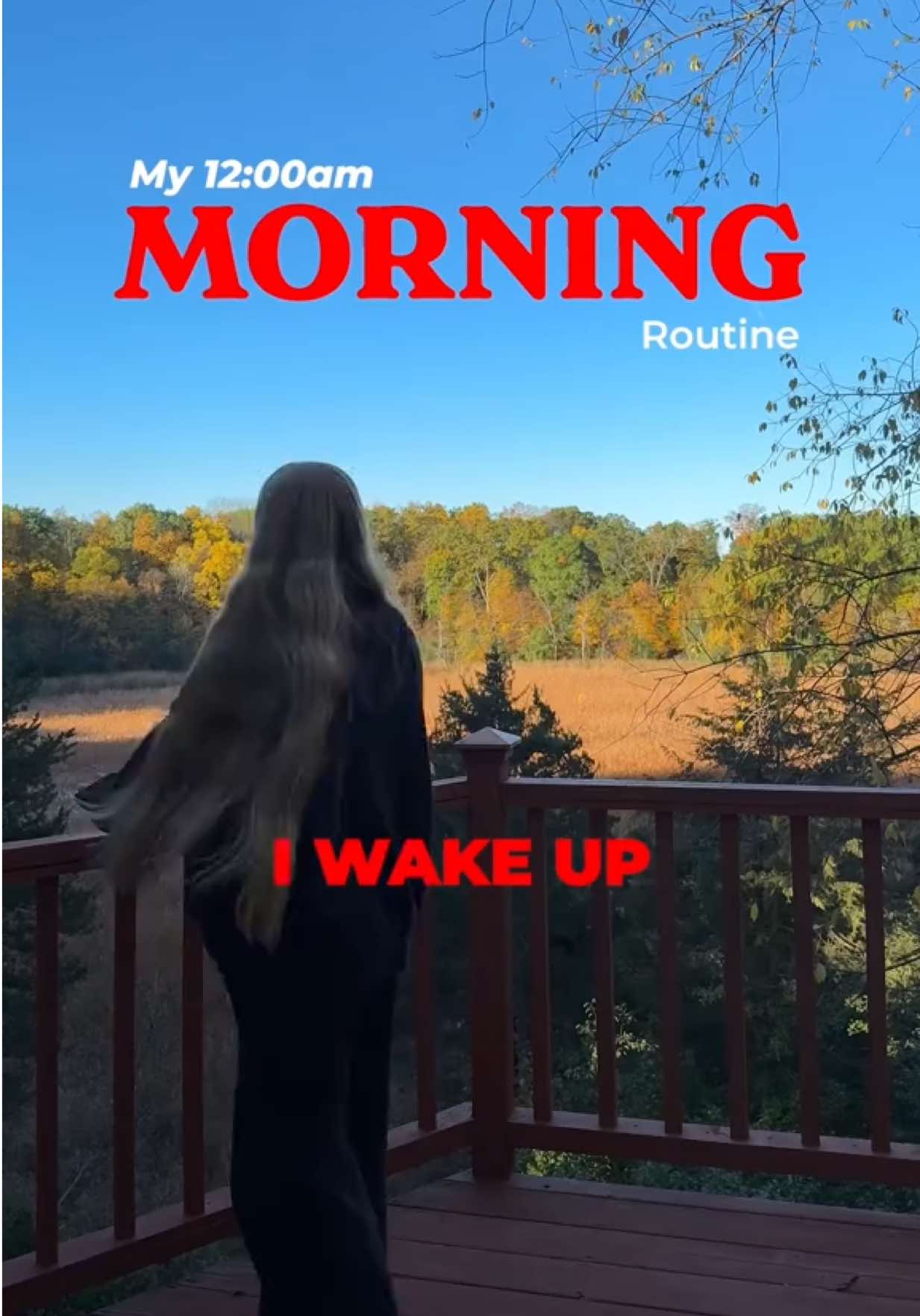 My 12:00am Morning Routine  Follow Ava Your Business and Investing Bestie ✅