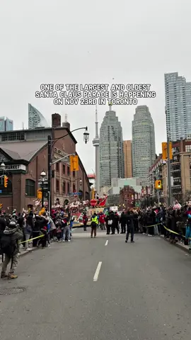 Will you be going?  🎅✨ Toronto’s most magical tradition is back! The Toronto Santa Claus Parade returns Sunday, November 23, 2025, bringing festive cheer, dazzling floats, and marching bands through the heart of downtown. 🎄🎶 Now in its 120th year, this beloved event almost didn’t happen due to funding challenges earlier this fall, but community donations and sponsors came together to save it. ❤️ 📍 Downtown Toronto 📅 Sunday, November 23, 2025 The parade runs entirely on donations and volunteer support, helping keep this iconic holiday tradition alive for generations to come. Bundle up, grab a hot chocolate, and line the streets to see Santa’s big arrival as the city’s holiday season officially begins. 🎁 #Toronto #SantaClausParade #TorontoEvents  #ToDoToronto