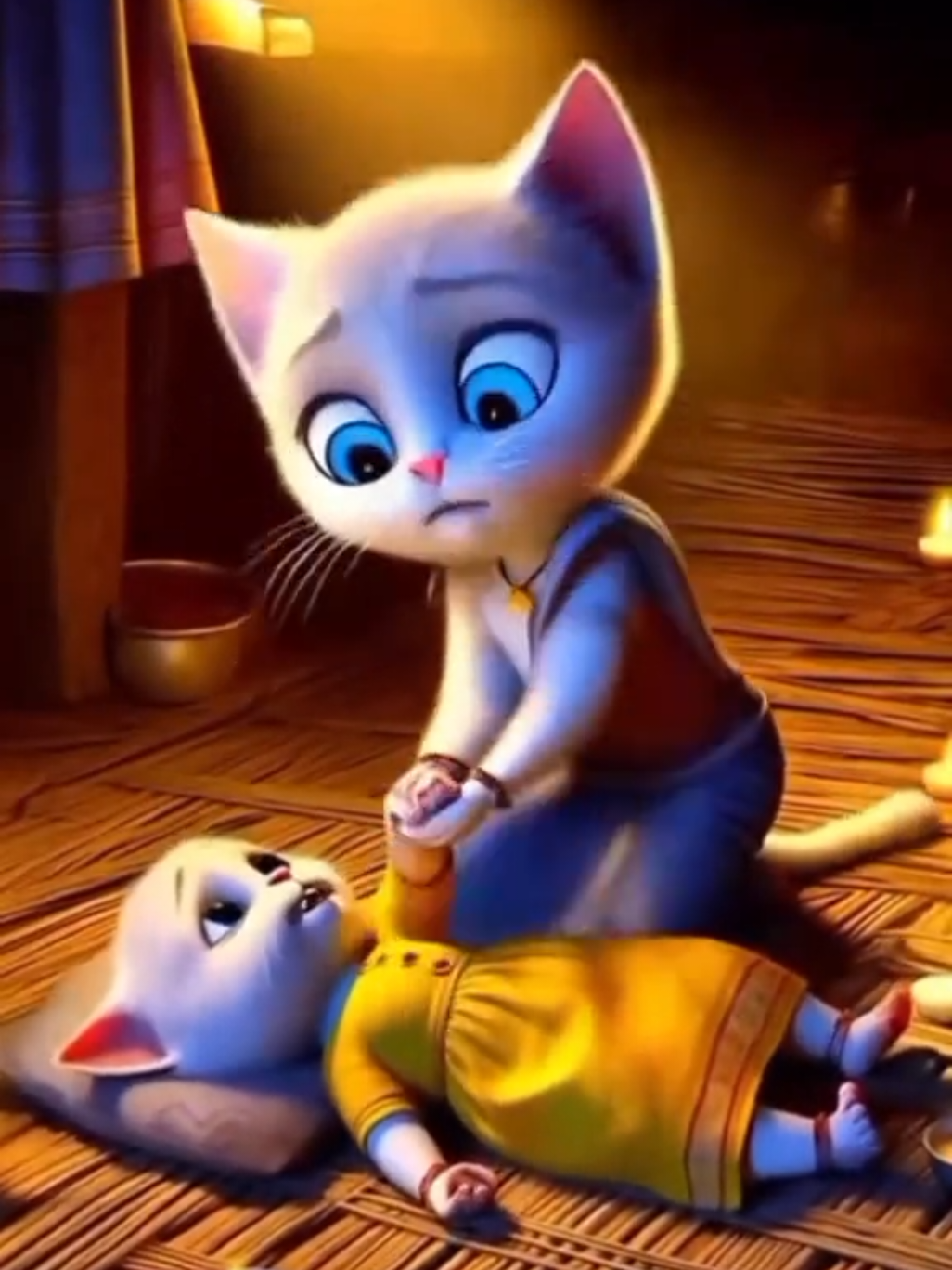 cat sad story#cat#catvideo #sad #video #ai 