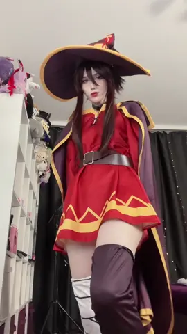 OKAAAY?  #megumin #meguminkonosuba #megumincosplay #konosuba #cosplay 